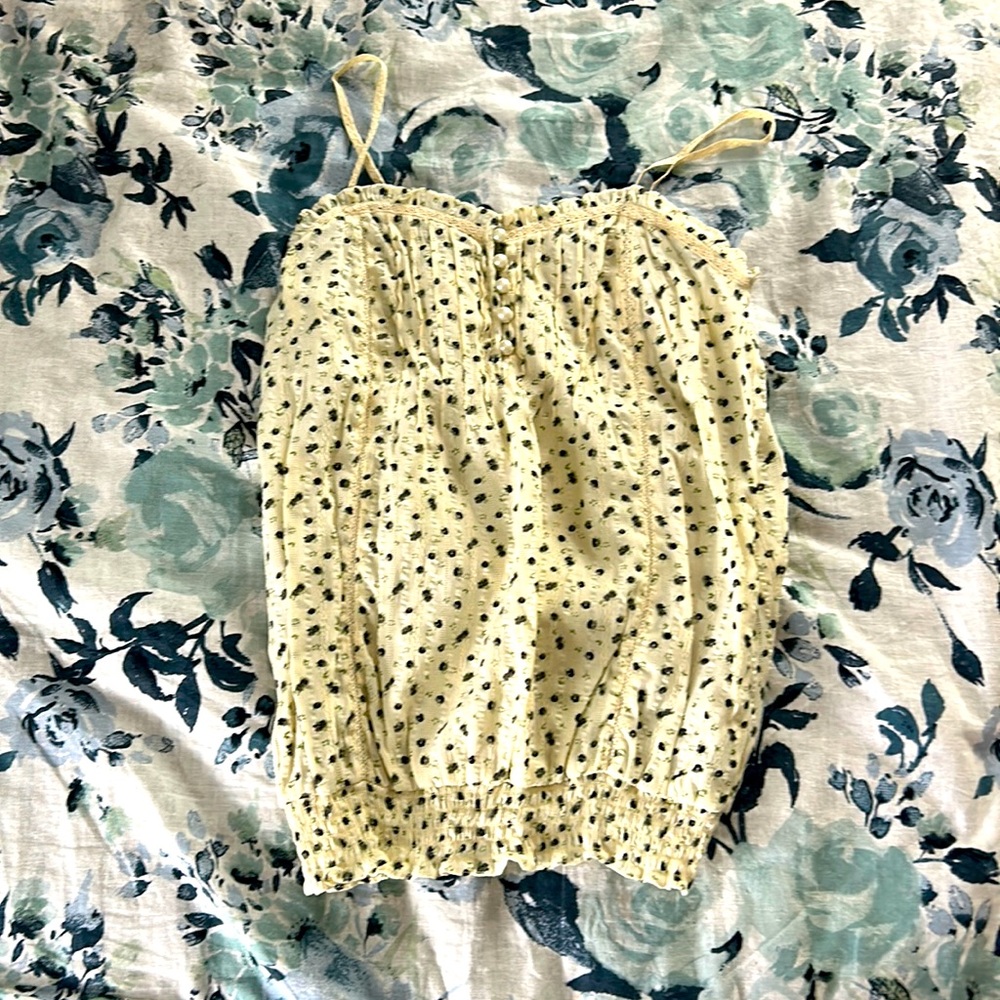 Forever 21 Floral Tank Top - Sz S